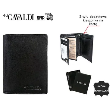 4U Cavaldi Férfi pénztárca