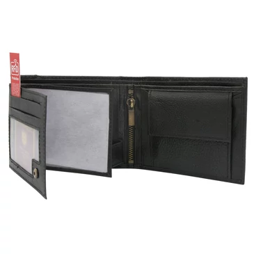 Elegáns Valódi Bőr Férfi Pénztárca RFID védelemmel