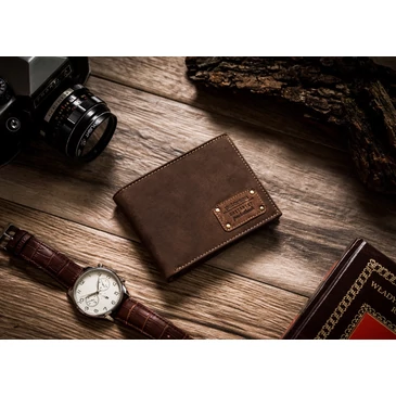 Valódi bőr Peterson Férfi pénztárca RFID védelemmel