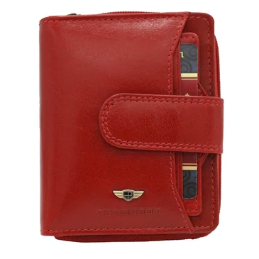 Kis méretű Női pénztárca piros színben