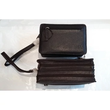 RO-5733 Rosme bőr autóstáska sötétbarna színben