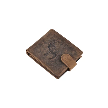 Always Wild Férfi pénztárca koptatott bőrből Szarvas Mintával