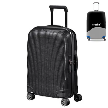 Samsonite C-Lite Spinner Kabinbőrönd 55 cm ajándék bőröndhuzattal