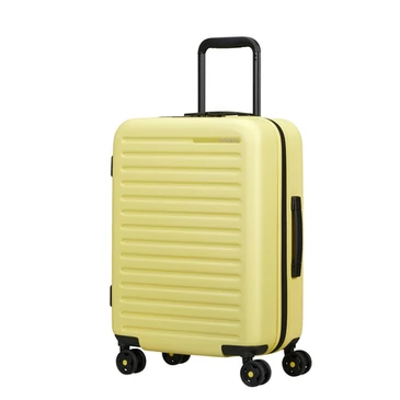 Samsonite Stackd Spinner Kabinbőrönd 55 cm Bővíthető PastelYellow