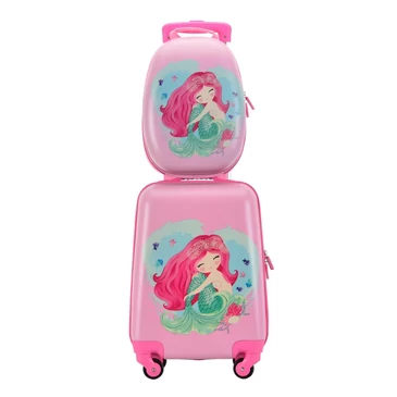 Sellő gyermek bőröndszett 2 db-os