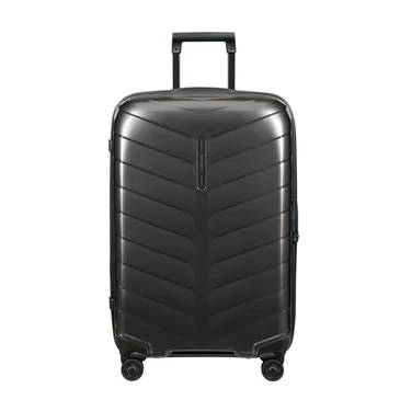 Samsonite Attrix Spinner Bőrönd 69 cm Black 10 év garancia