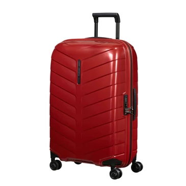 Samsonite Attrix Spinner Bőrönd 69 cm Red 10 év garancia