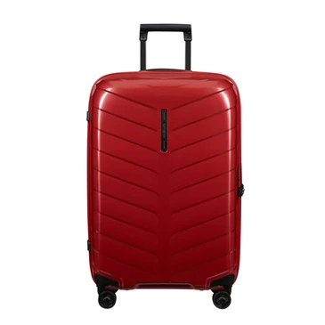 Samsonite Attrix Spinner Bőrönd 69 cm Red 10 év garancia