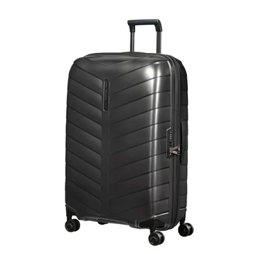Samsonite Attrix Spinner Bőrönd 75 cm Black 10 év garancia