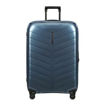 Samsonite Attrix Spinner Bőrönd 75 cm SteelBlue 10 év garancia