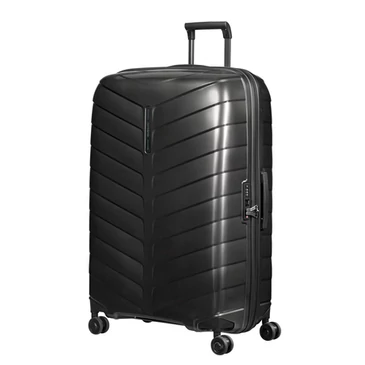 Samsonite Attrix Spinner Bőrönd 81 cm Black 10 év garancia