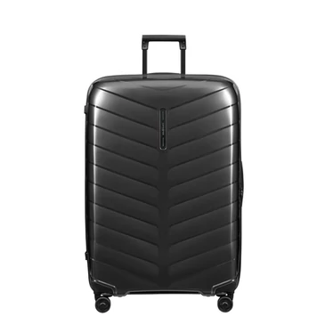 Samsonite Attrix Spinner Bőrönd 81 cm Black 10 év garancia