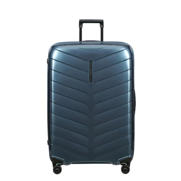 Samsonite Attrix Spinner Bőrönd 81 cm SteelBlue 10 év garancia