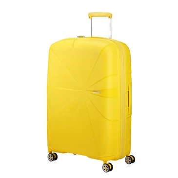 American Tourister Starvibe Spinner Bővíthető Bőrönd 77cm lemon 3 év garancia