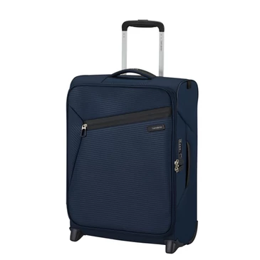 Samsonite Litebeam állóbőrönd kabin méret 55 cm ajándék bőröndhuzattal Navy