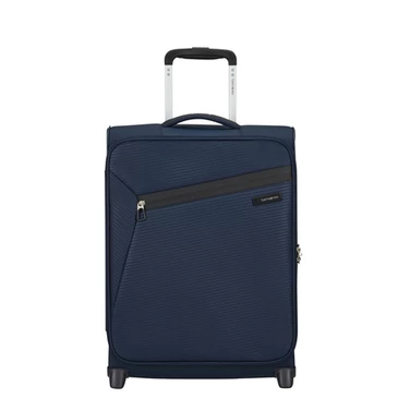Samsonite Litebeam állóbőrönd kabin méret 55 cm ajándék bőröndhuzattal Navy