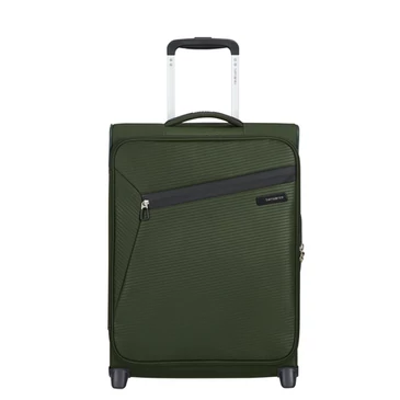 Samsonite Litebeam állóbőrönd kabin méret 55 cm ajándék bőröndhuzattal Zöld