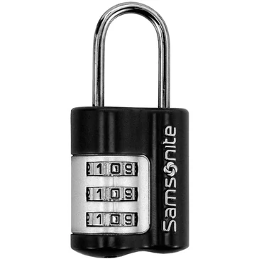 Samsonite Utazási kiegészítők számzáras lakat fekete