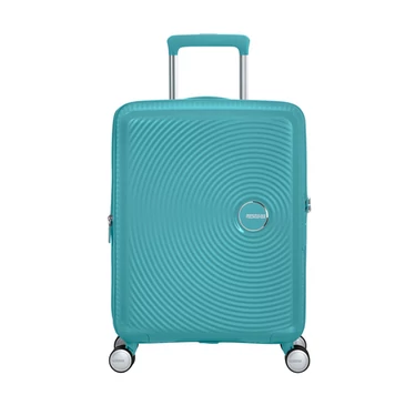 American Tourister Soundbox bővíthető Spinner bőrönd 55 TurquoiseTonic