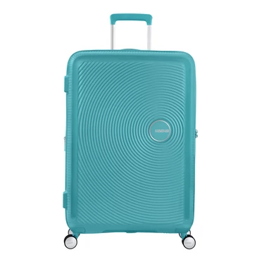 American Tourister Soundbox bővíthető, négykerekű nagy bőrönd 77