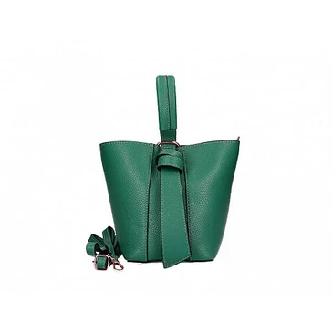 Valódi bőr női táska Zöld M9099