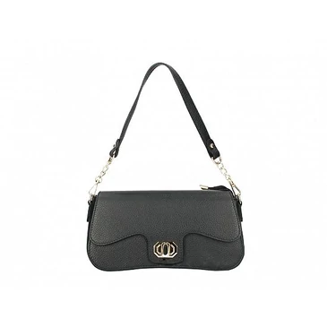 Valódi bőr női táska Fekete S2155