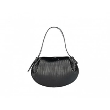 Valódi bőr női táska Fekete S7262