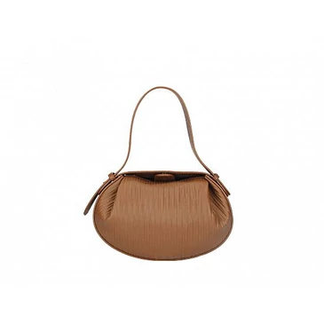 Valódi bőr női táska Konyak S7262