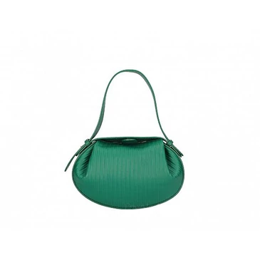 Valódi bőr női táska Zöld S7262