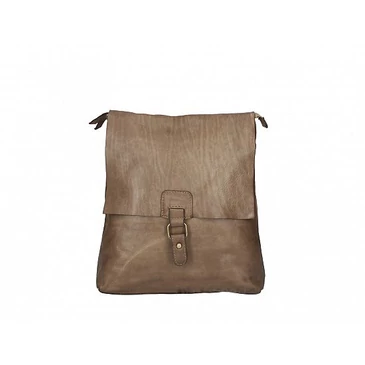Valódi bőr női hátizsák Taupe TR300
