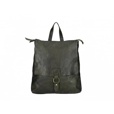 Valódi bőr női hátizsák Zöld TR300