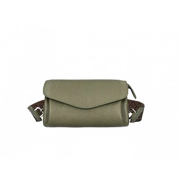 Valódi bőr női táska Zöld TR289