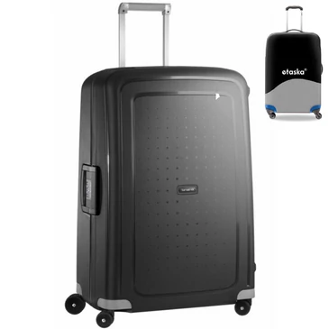 Samsonite S-Cure Spinner bőrönd 75 cm-es ajándék bőröndhuzattal