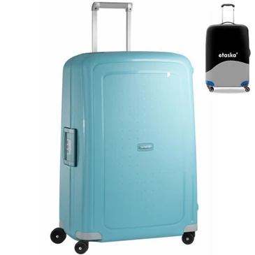 Samsonite S-Cure Spinner bőrönd 75 cm-es  ajándék bőröndhuzattal