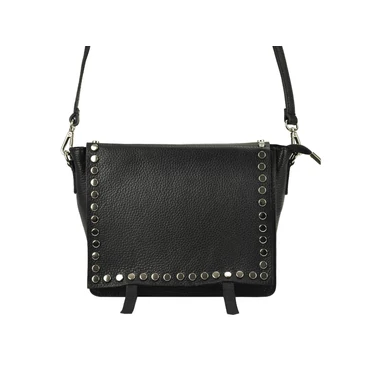 Patrizia Piu fekete Valódi bőr Valódi bőr női táska
