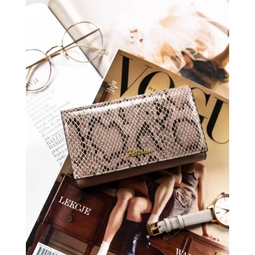 Stílusos Valódi bőr női pénztárca