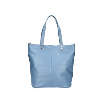 Valódi bőr női táska kék színben S7190 Cerulean