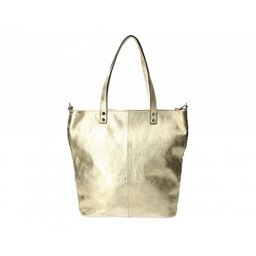 Valódi bőr női táska arany színben S7190 Gold