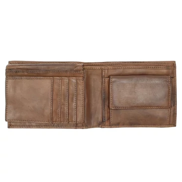 Valódi bőr férfi pénztárca díszdobozban