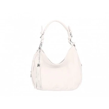 Valódi bőr női táska bézs színben S7164 Beige