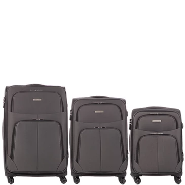 LEONARDO DA VINCI 3 db-os bőrönd szett