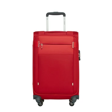 Samsonite Citybeat Spinner Kabinbőrönd 55cm Red 5 év garancia