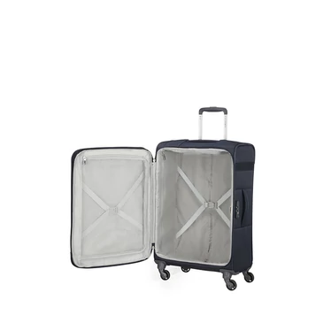 Samsonite Citybeat bővíthető spinner bőrönd közepes méret 66 cm