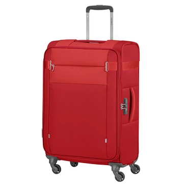 Samsonite Citybeat bővíthető spinner bőrönd közepes méret