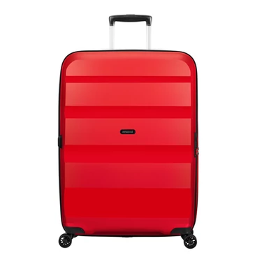 American Tourister Bon Air DLX Spinner Bővíthető Bőrönd 75cm MagmaRed