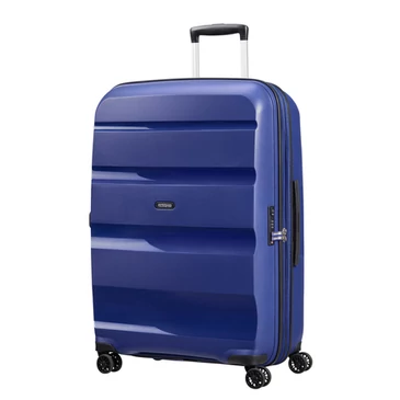 American Tourister Bon Air DLX Spinner Bővíthető Bőrönd 75cm MidnightNavy