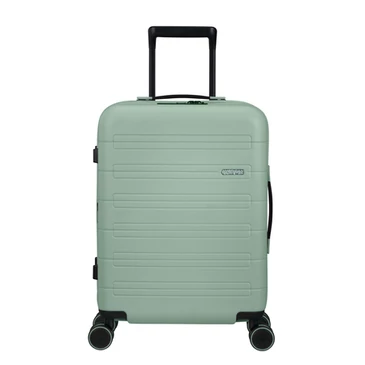American Tourister Novastream bővíthető Spinner bőrönd 55 Zöld 3 év garancia