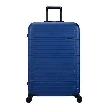 American Tourister Novastream bővíthető Spinner bőrönd 77 Sötétkék 3 év garancia