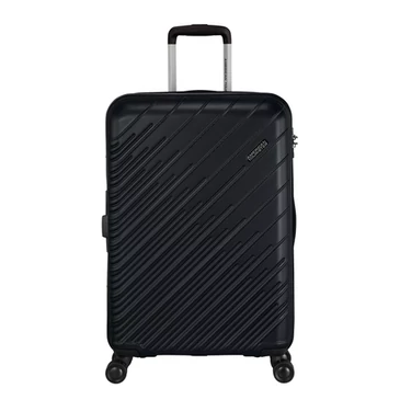 American Tourister SpeedStar Spinner Bővíthető Bőrönd 67cm Black 3 év garancia