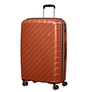 American Tourister SpeedStar Spinner Bővíthető Bőrönd 77cm CopperOrange 3 év garancia